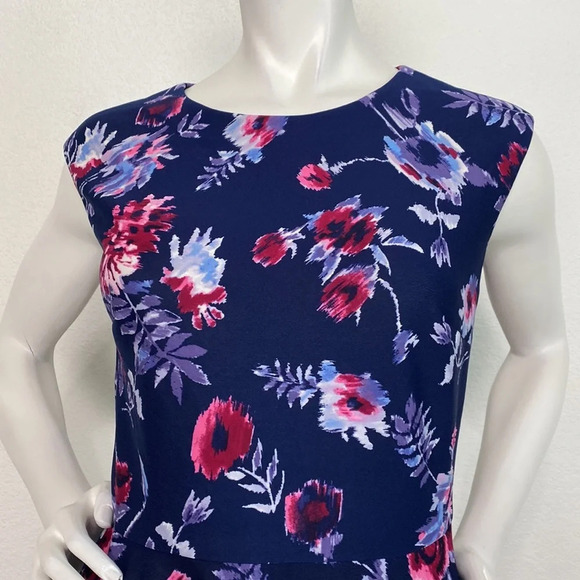 Donna Morgan Bloomcore Floral Fit & Flare Dress Size 8 - Picture 5 of 8